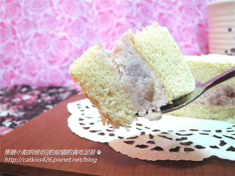 【桃園 蛋糕】焦糖小點烘焙坊—實在又好吃的牛奶芋頭蛋糕