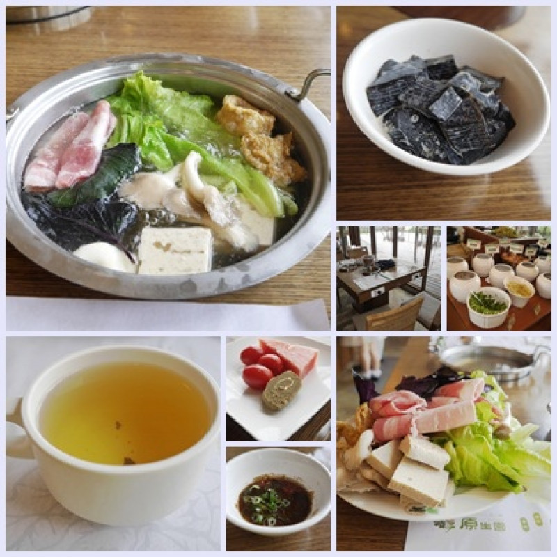 [好吃] 養生健康料理，「台東原生園食草汆燙鍋」
