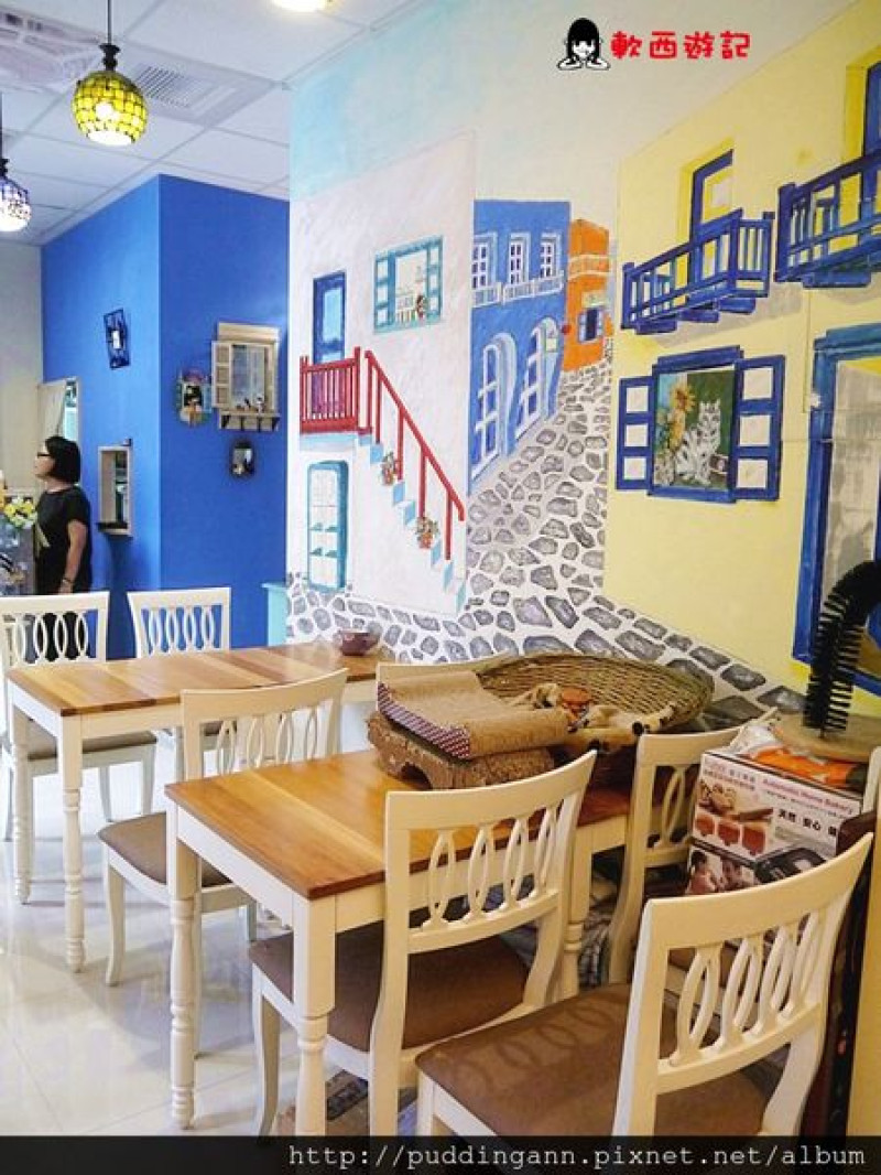 [食記]台北中山 Double like雙倍喜歡 來希臘風格小店跟貓咪一起嚐美食