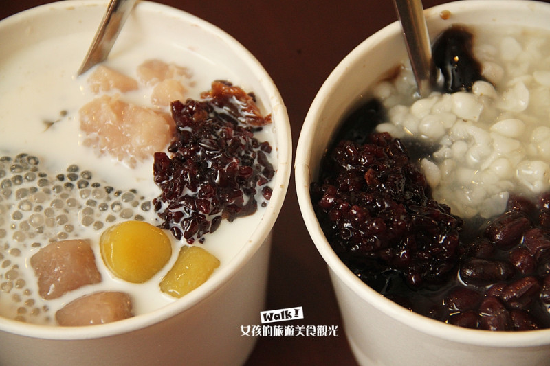 【台南】吃進每一口都是幸福的滋味，大推特色紫米系列--黑工號嫩仙草