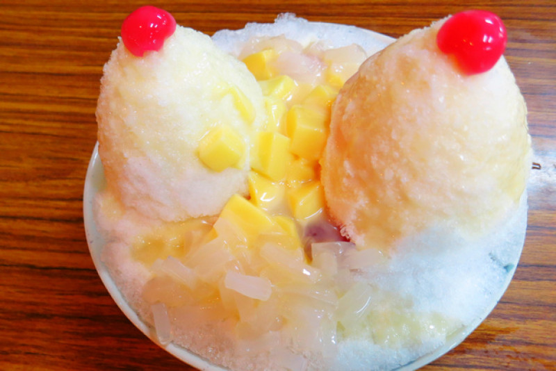 【宜蘭美食】向日葵刨冰店之34G冰，好害羞