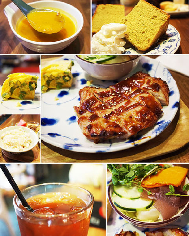 【Brunch ● 早午餐】珈琲錦小路。巷弄內日式文青風食堂，清爽定食X小巧用餐環境，彷彿穿越到日本的感覺。