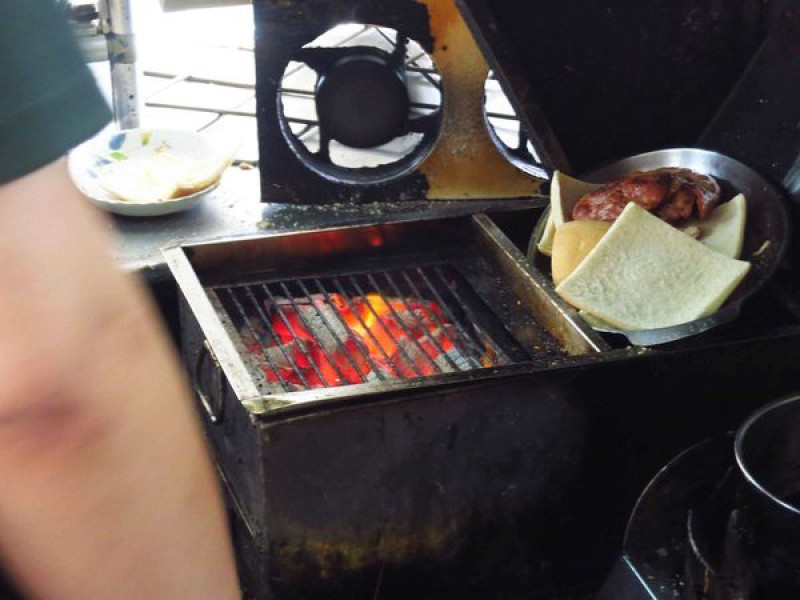 【蘆洲早餐】碳烤三明治-木炭烤的吐司-長安街