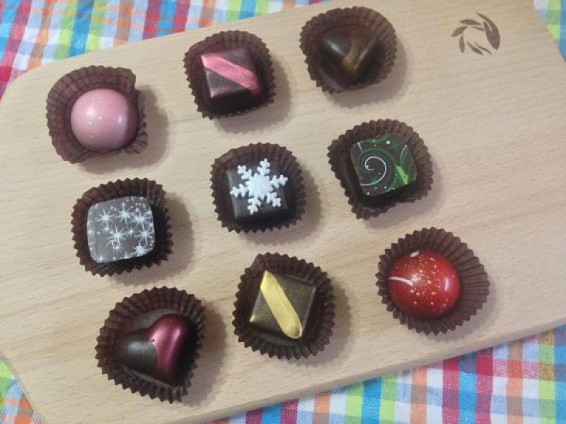 【體驗】清境妮娜NINA巧克力工坊 - 限定版 聖誕派對巧克力禮盒 幸福上市
