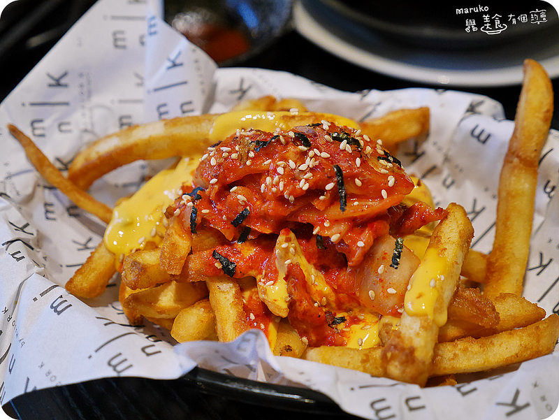 【韓式料理】Mini K 小韓坊 泡菜起司薯條新菜推出創意韓食料理平價享受。信義商圈