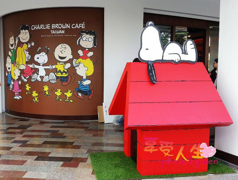 《高雄》Charlie Brown Café Taiwan～台灣第一家分店，史努比迷必朝聖之處