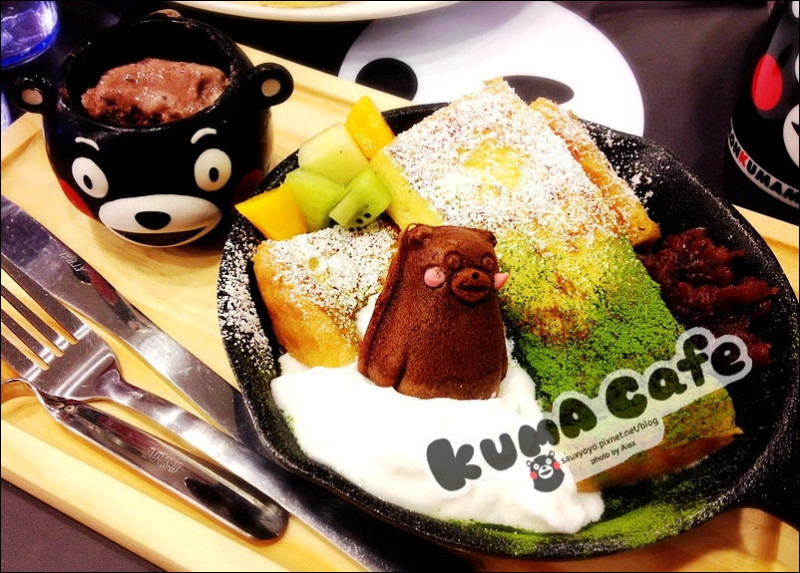 【台北】Kuma cafe 熊本熊咖啡屋 ~ 千呼萬喚！來自日本的超人氣吉祥物KUMAMON熊本熊進駐中山商圈啦!