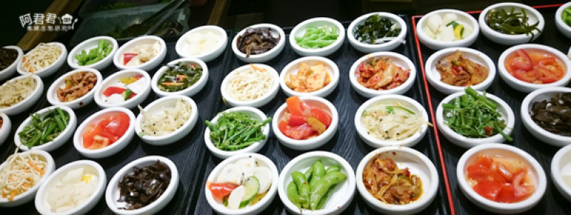 [板橋]大胃王注意!朝鮮味韓國料理。超澎湃50種特色小菜無限量吃免驚(新埔捷運5號出口)