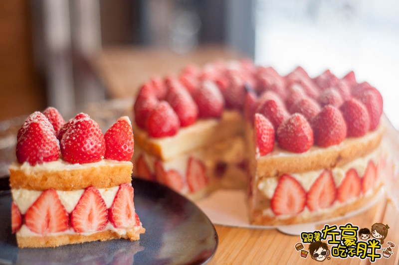 超過100顆法式草莓蛋糕 艾樂比手作烘焙坊 冬季限定秒殺限量！