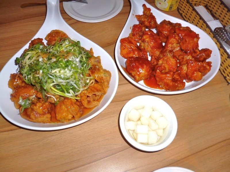 終於吃到韓式炸雞了-台北東區人氣韓式炸雞店"起家雞光復店"体驗心得