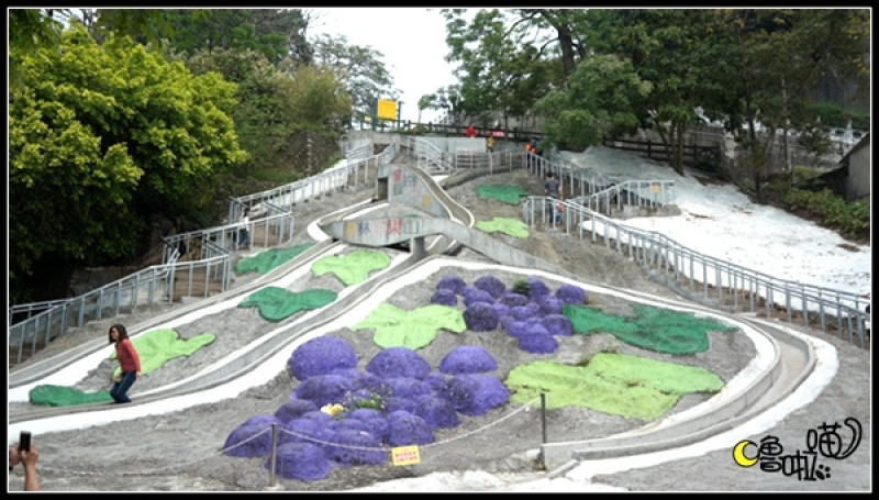 【遊記。景點】彰化百果山 擁有超長溜滑梯＆優質沙坑的免收費兒童樂園