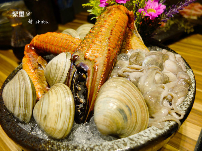 婧 shabu(含菜單)．頂級食材．高級涮涮鍋．日式生魚片．頂級海鮮．時尚花藝與頂級食材搭配各國風味鹽的創意精緻美食新視覺