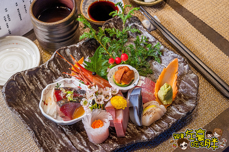 [食記] 職人日本師傅x花草系擺盤「次郎本格日本料理」味蕾享受