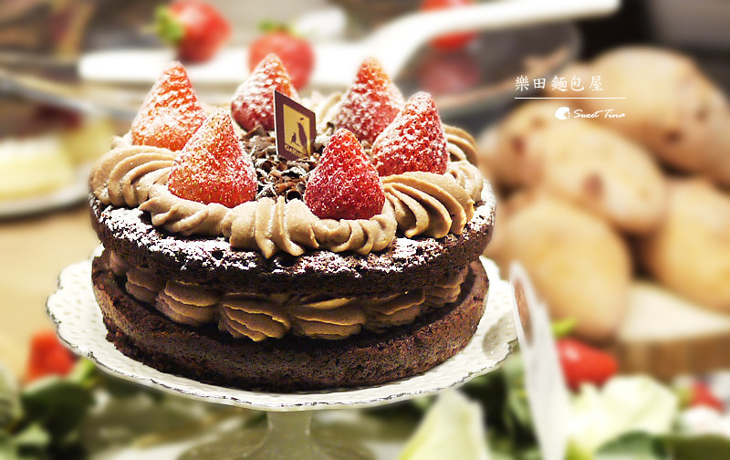 【食記．台北】樂田麵包屋(南海店) - 草莓季開跑了 | 可口的草莓蛋糕及草莓麵包太誘人啦!