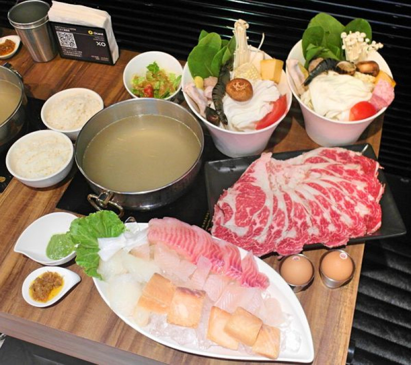 ❤️美食❤️【新北。永和】XO shabu shabu ★頂級安格斯肋眼牛肉/手掌大鮮紅肉片/體驗團        
      