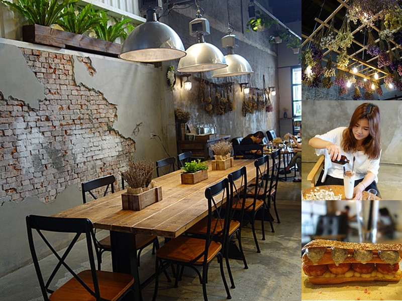 鹿港咖啡館推薦|LeeLi’s，超美垂吊乾燥花！老巷弄裡工業風咖啡館，鹿港也有新潮輕食咖啡館。
