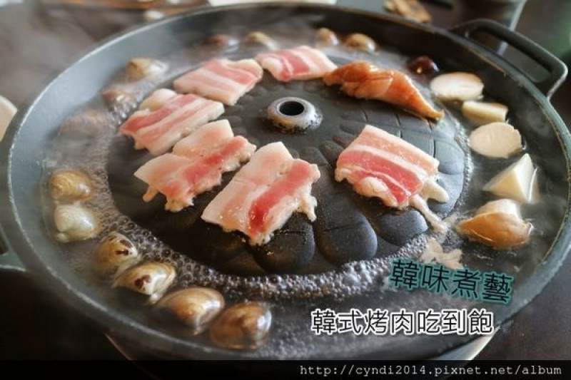 【台中西屯】韓味煮藝 韓式烤肉吃到飽 也有單點套餐 五花肉真是太美味了!