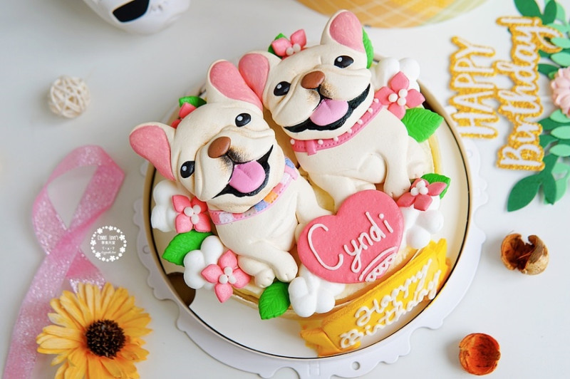 MÊLER-米爾利甜點創作，客製化蛋糕，量身訂做造型蛋糕，生日慶生/週歲蛋糕/法鬥蛋糕 - Cyndi loves享食天堂