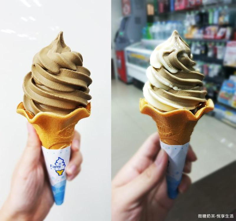 解熱新選擇-吃出成熟味的Fami鐵觀音霜淇淋