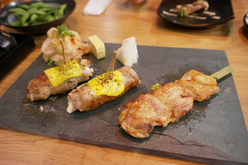 [食記]來自大阪的美味 全台唯一日式鐵板串料理 基隆 手塩-日式鉄板串料理
