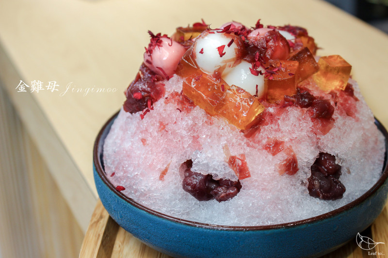 金雞母Jingimoo甜品 浪漫玫瑰冰和滑嫩奶酪