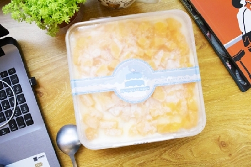 爆紅宅配美食－雲朵工坊芒果乳酪盒，一個人也能大口享受！