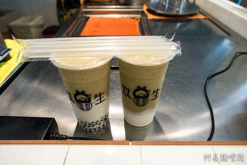 【食記】｛台南。中西區｝赤崁樓附近的人氣飲品！！双生綠豆沙牛奶