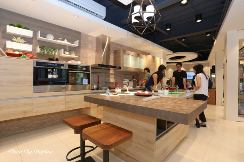 櫻花廚藝生活館 新竹北大店 在夢幻體驗廚房製作美味下午茶 視覺味覺煥然一新