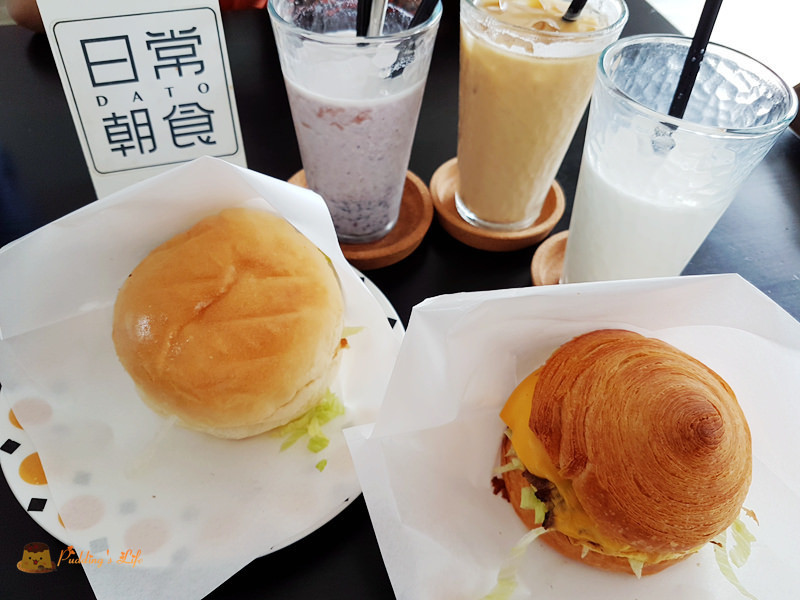 【新竹早餐】晨間的美味烘蛋《日常朝食DATO》經國綠園道上清新漢堡早午餐