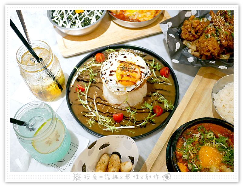 [高雄食記] KATZ卡司複合式餐廳~高雄文化中心韓式料理推薦！也供應義大利麵！打卡送炸年糕！當月壽星享炸雞88折優惠！外帶自取9折！