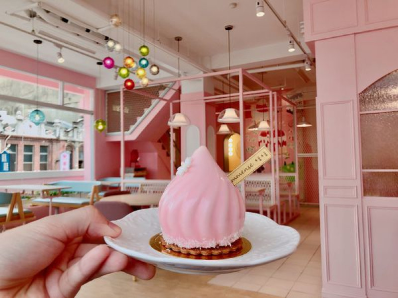 斗六✿Immense 恬恬✿公主系夢幻粉嫩空間 配上藍帶主廚的法式甜點!