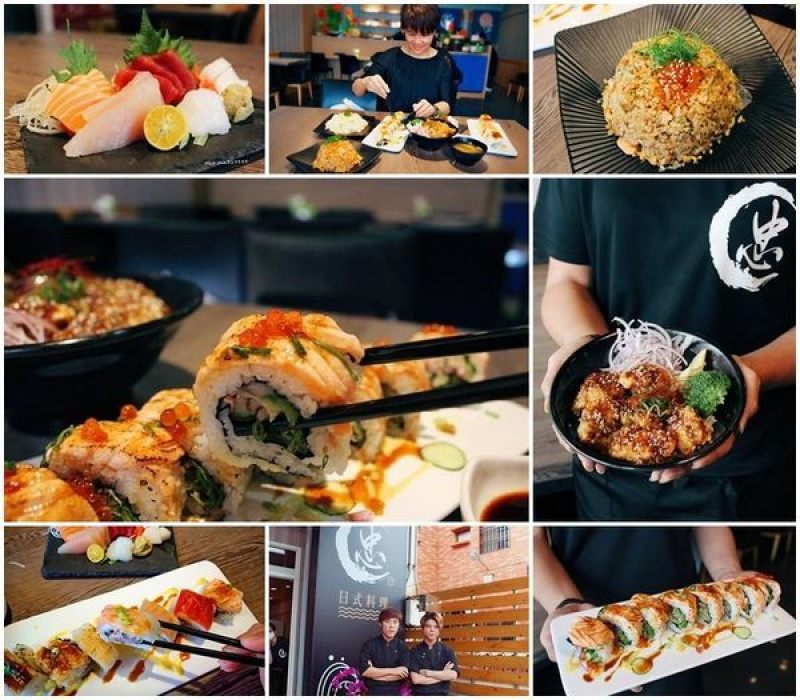 【台東 美食】新開幕日式料理 -平價美味 /忠。日式料理 /創意美味 彩虹壽司捲