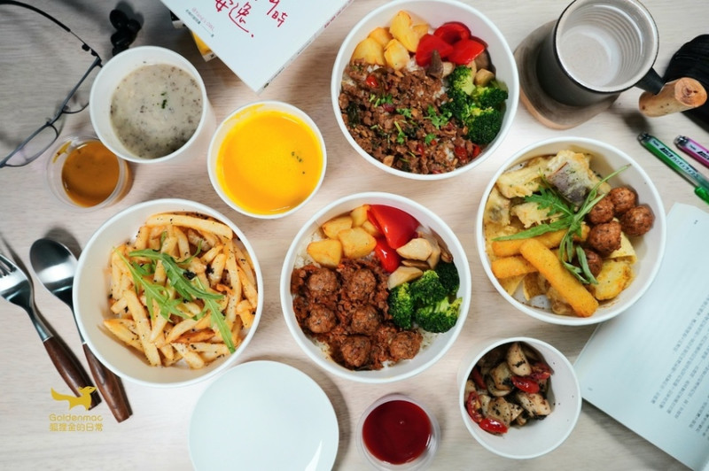 台中南屯外帶便當推薦｜布佬廚房 美味的料理兼具環保健康永續的概念 蔬食也能這麼好吃
