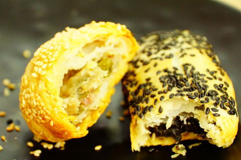 [漢棠坊一品燒餅] 台北 中正 蟹殼黃 燒餅 的傳承與創新 全素食也可以享用