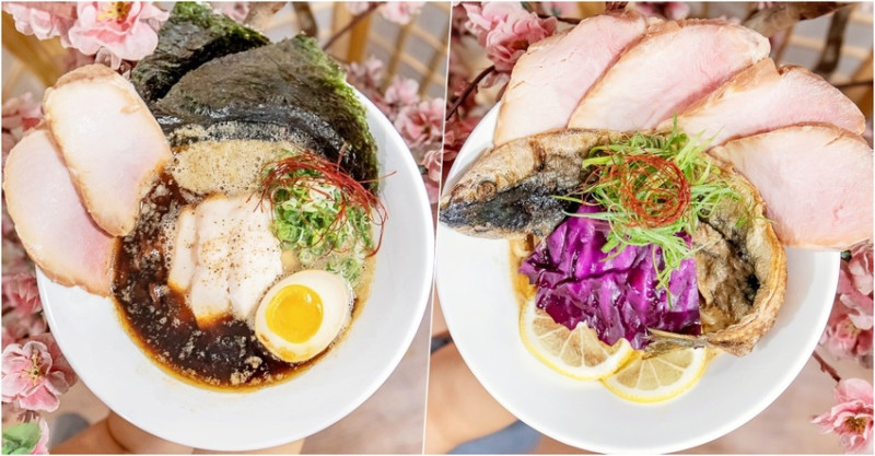 麵屋聚│傳統市場內的低調拉麵小店！竟有道地日本湯頭口味，還有可遇不可求的秋刀魚拉麵！