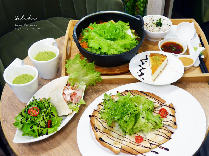*台北東區不限時餐廳*NICE GREEn美蔬菜廚房~新鮮蔬菜主題餐廳!葷素食皆有,輕食,鍋物,下午茶,忠孝復興捷運美食