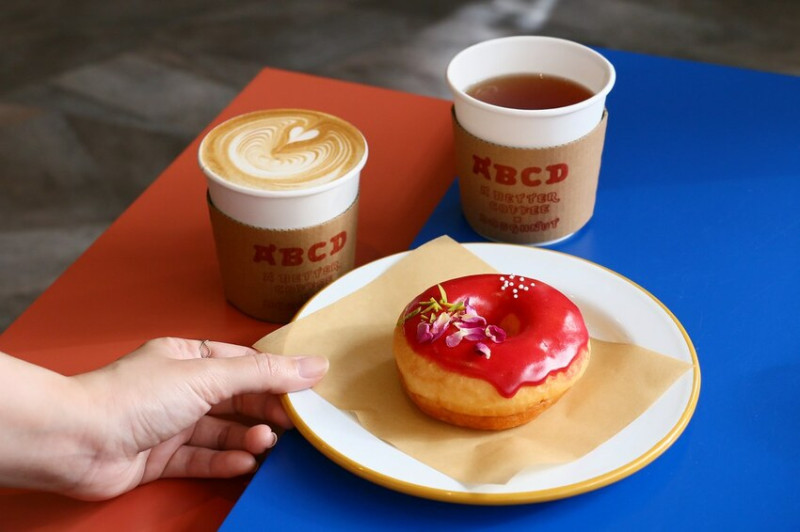 中山站網美甜甜圈｜ABCD . A Better Coffee & Doughnut、咖啡廳、下午茶、菜單價位(捷運中山站)