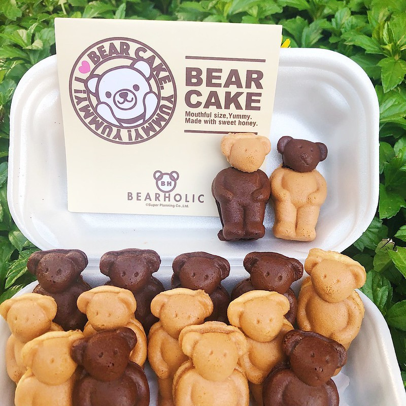 { 台北車站 } 怎麼可以吃熊熊🧸🧸🧸 日本必吃BEARHOLIC 熊燒 🏬台灣百貨公司就吃得到2種口味囉❤️