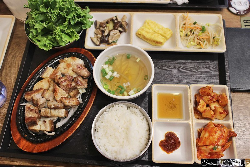 南屯韓國料理|韓家韓式料理，商業套餐超划算海鮮大醬湯、海鮮煎餅、石鍋拌飯，讓人會想念的豬五花套餐 台中美食 商業套餐