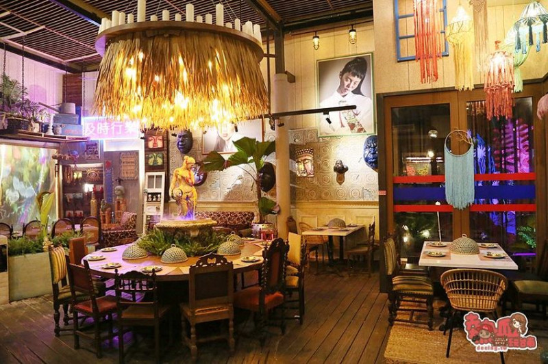 【台南美食】台南最浮誇的泰式料理店，親愛的我把整個泰國都搬來台南了：Nest de 后院泰式餐廳 - 熱血玩台南。跳躍新世界