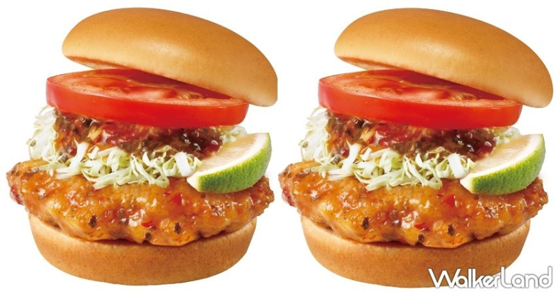漢堡控衝買一送一！摩斯漢堡全新推出「泰式椒麻雞腿堡」領軍5大新品，再加碼「大暑日」大薯買一送一絕對要跟上。