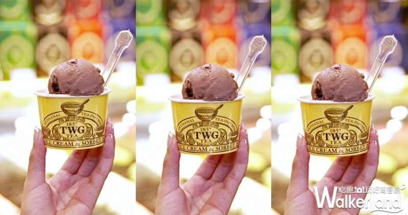 冰淇淋控該打卡了！TWG Tea「茶香冰淇淋」快閃店強勢回歸，全新口味「焦糖奶油紅茶味冰淇淋」打卡就送TWG馬卡龍。