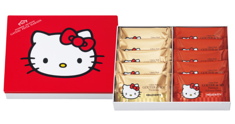 Kitty來助攻情人節了！日本爆紅款「Hello Kitty牛奶巧克力脆餅」極濃登場，「超厚實巧克力醬」淋滿法式脆餅，每吃一口越過癮。