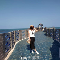 Kellyの"異"世界在|新北三芝新景點 芝蘭公園景觀海上平台 IG網美打卡景點 臨近淺水灣 戒子造型好浪漫 與海最近的距離| pic_id=7087323