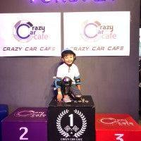 Kelly mao在Crazy Cart Café甩尾卡丁車主題式餐廳 pic_id=4575052