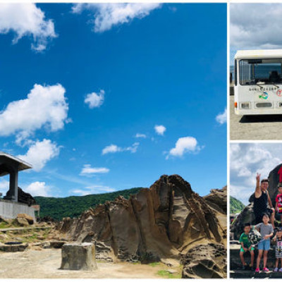 屏東.滿州-佳樂水風景區，搭車導覽欣賞這片墾丁藍，輕鬆遊園，奇岩怪石超特別，親子旅遊景點