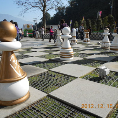 好大的西洋棋！