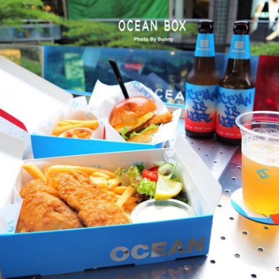 【台北美食】OCEAN BOX A11 信義區美食 炸魚薯條專賣店 / 台灣版 FISH & CHIPS 街邊小吃